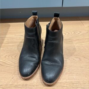 Madewell Black Ankle Boots